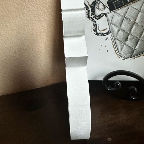 Holiday Fashion Ornament Wood Display - Picture 3 of 3